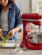KitchenAid Миксер с купа 5.2L модел HEAVY DUTY Empire Red -