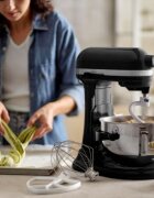 KitchenAid Миксер с купа 5.2L модел HEAVY DUTY Onyx Black -
