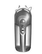 KitchenAid Миксер за ръце 9 настройки на скоростта 85 W Contour Silver - Kitch