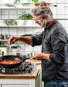 KitchenAid Незалепващ уок тиган алуминий 28 см "Classic" -