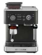 KitchenAid Полуавтоматична електрическа машина за еспресо 1500W цвят "Cast Iron