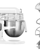 KitchenAid Професионален миксер 69 L цвят ''White'' -