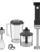 KitchenAid Ръчен блендер с акумулаторни аксесоари без батерия матово черно - Ki