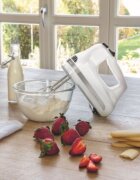 KitchenAid Ръчен миксер Classic с 5 скорости 85 W Бял -