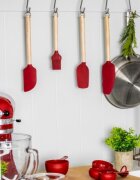 KitchenAid Шпатула за стъргане на тесто силиконова "Empire Red" -
