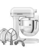KitchenAid Смесител с повдигаща се купа 66 л HEAVY DUTY White -