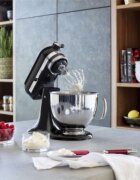 KitchenAid Стационарен миксер Artisan купа 48 л модел 125 Onyx Black - Kitche