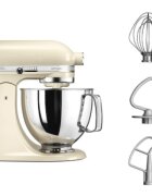 KitchenAid Стационарен миксер "Artisan" с купа 48 л модел 125 "Almond Cream"