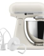 KitchenAid Стационарен миксер "Artisan" с купа 48 л модел 125 "Porcelain Whit