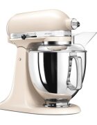 KitchenAid Стационарен миксер "Artisan" с купа 48 л модел 175 "Almond Cream"
