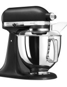 KitchenAid Стационарен миксер "Artisan" с купа 48 л модел 175 "Cast Iron Blac