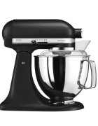 KitchenAid Стационарен миксер "Artisan" с купа 48 л модел 175 "Cast Iron Blac