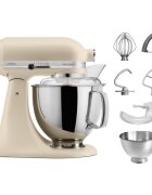 KitchenAid Стационарен миксер "Artisan" с купа 48 л модел 175 "Fresh Linen" -