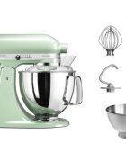 KitchenAid Стационарен миксер "Artisan" с купа 48 л модел 175 "Pistachio" - K