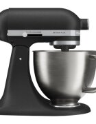KitchenAid Стационарен миксер с купа 4.7 L Artisan Plus модел 50 чугунено черн