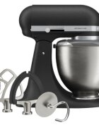 KitchenAid Стационарен миксер с купа 4.7 L Artisan Plus модел 50 чугунено черн