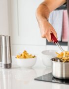 KitchenAid Телена цедка неръждаема стомана 35.5 см "Classic" Empire Red - Kit