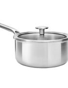 KitchenAid Тенджера неръждаема стомана 3-слойна 16 см/15 л "TRI-PLY" - Kitch