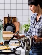 KitchenAid Тиган за палачинки с незалепващо покритие алуминий 24 см "Classic"