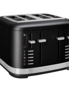 KitchenAid Тостер с 4 гнезда 1960 W Matte Black -