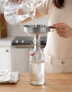 KitchenShop Фуния с дръжка 16 см неръждаема стомана