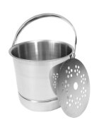 KitchenShop Кофа за лед неръждаема стомана 14л