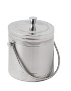 KitchenShop Кофа за лед с дръжка неръждаема стомана 1л