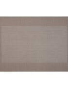 KitchenShop Комплект от 4 подложки за маса 45 х 30 см бежови