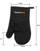 KitchenShop Комплект ръкавици за фурна от 2 части -