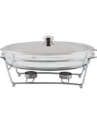 KitchenShop Контейнер за затопляне на храна стъкло 3.3 L