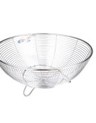 KitchenShop Кошница за цедка от неръждаема стомана 20см