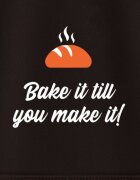 KitchenShop Кухненска престилка "Bake it till you make it!"