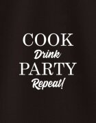 KitchenShop Кухненска престилка “COOK Drink PARTY Repeat!”