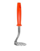 KitchenShop Мини прибор за трошене на картофи 17 см неръждаема стомана