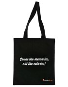 KitchenShop Пазарска чанта "Count the memories not the calories"