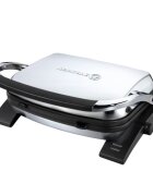 Korkmaz Електрическа скара 1800W Inox/Black "Tostkolik" -