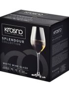 Krosno Комплект 6 чаши за бяло вино "Splendor" 200 мл - Кросно