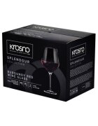 Krosno Комплект 6 чаши за вино бургундско "Splendor" 860 мл - Кросно