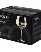 Krosno Комплект 6 чаши за вода кристално стъкло 570мл "Хармония" - Кросно