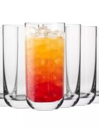Krosno Комплект чаши "long drink" от 6 части кристално стъкло 360мл "Glamo