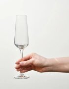Krosno Комплект чаши за шампанско от 6 части кристално стъкло 180мл "Avant