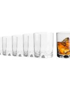 Krosno Комплект чаши за уиски от 6 части стъклени 260мл "Mixology" - Krosn