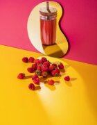 La Cafetiere Чаша за bubble tea с капак и сламка направена от стъкло 650 ml – La