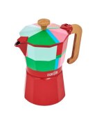 La Cafetiere Еспресо машина алуминий 290 мл "Venice Utopian Lines" червена - La