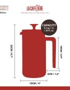 La Cafetiere Кафемашина 1L Pisa Latte Crema -