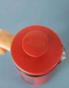 La Cafetiere Кафемашина изработена от боросиликатно стъкло 350 мл "Пиза" червен