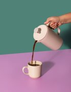 La Cafetiere Кафетиер за френска преса керамичен 1 л "Arezzo" Latte – La Cafeti