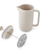 La Cafetiere Кафетиер за френска преса керамичен 1 л "Arezzo" Latte – La Cafeti