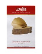 La Cafetiere Комплект неизбелени филтърни хартии от 100 части размер 4 - La Cafetie