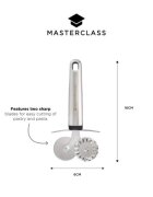 MasterClass Двуколесен нож за тесто неръждаема стомана 16 см -